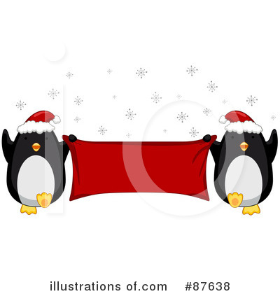 Christmas Penguin Clipart #87638 by BNP Design Studio