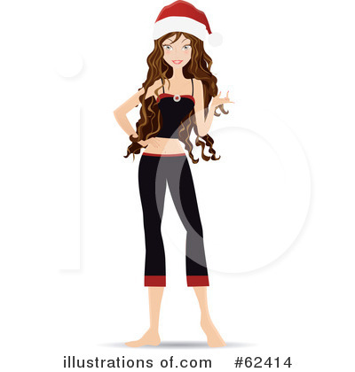 Royalty-Free (RF) Christmas Clothes Clipart Illustration by Melisende Vector - Stock Sample #62414