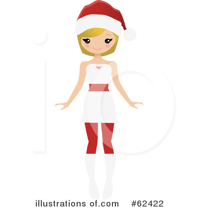 Royalty-Free (RF) Christmas Clothes Clipart Illustration by Melisende Vector - Stock Sample #62422