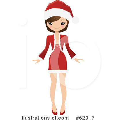 Royalty-Free (RF) Christmas Clothes Clipart Illustration by Melisende Vector - Stock Sample #62917