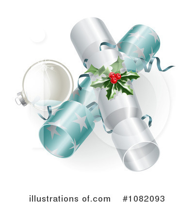 Royalty-Free (RF) Christmas Crackers Clipart Illustration by AtStockIllustration - Stock Sample #1082093