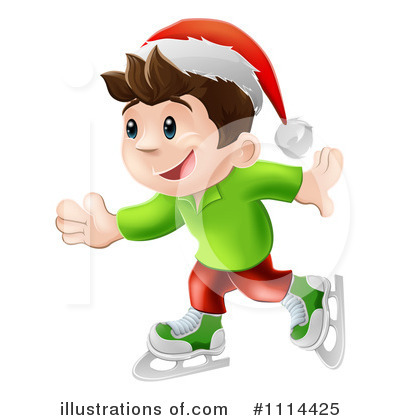 Royalty-Free (RF) Christmas Elf Clipart Illustration by AtStockIllustration - Stock Sample #1114425