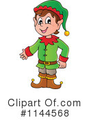 Christmas Elf Clipart #1144568 by visekart