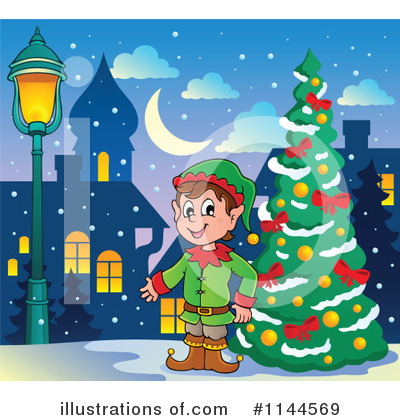 Christmas Elf Clipart #1144569 by visekart