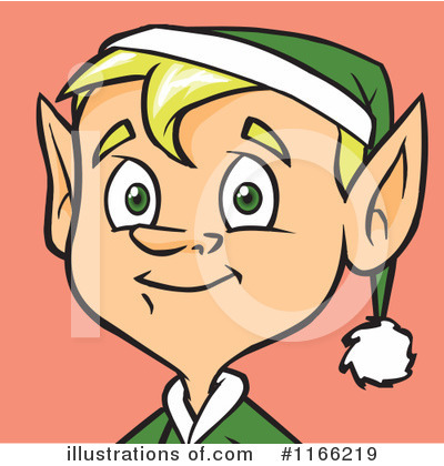 Royalty-Free (RF) Christmas Elf Clipart Illustration by Cartoon Solutions - Stock Sample #1166219