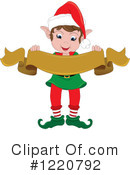 Christmas Elf Clipart #1220792 by Pams Clipart