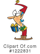 Christmas Elf Clipart #1222831 by toonaday