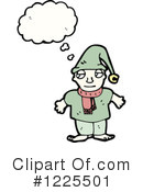 Christmas Elf Clipart #1225501 by lineartestpilot
