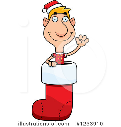 Christmas Stocking Clipart #1253910 by Cory Thoman
