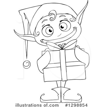 Christmas Elf Clipart #1298854 by Liron Peer