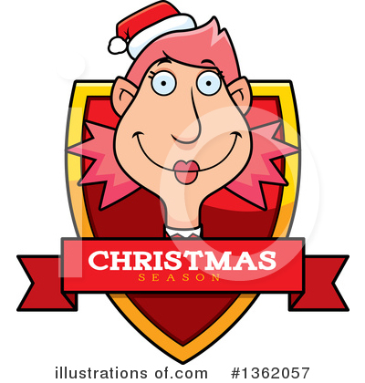 Royalty-Free (RF) Christmas Elf Clipart Illustration by Cory Thoman - Stock Sample #1362057