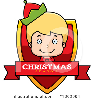 Royalty-Free (RF) Christmas Elf Clipart Illustration by Cory Thoman - Stock Sample #1362064