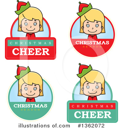 Royalty-Free (RF) Christmas Elf Clipart Illustration by Cory Thoman - Stock Sample #1362072