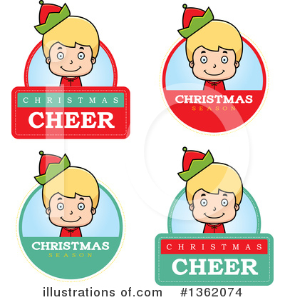 Royalty-Free (RF) Christmas Elf Clipart Illustration by Cory Thoman - Stock Sample #1362074