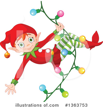 Christmas Elf Clipart #1363753 by Pushkin