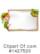 Christmas Elf Clipart #1427520 by AtStockIllustration