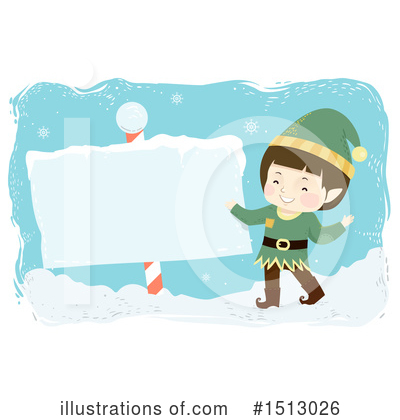 Royalty-Free (RF) Christmas Elf Clipart Illustration by BNP Design Studio - Stock Sample #1513026