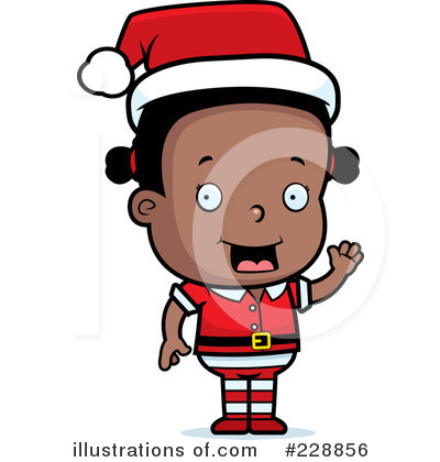 Royalty-Free (RF) Christmas Elf Clipart Illustration by Cory Thoman - Stock Sample #228856