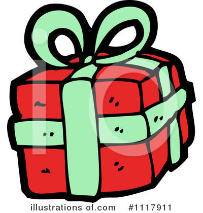 Christmas Present Clipart #1117911 by lineartestpilot