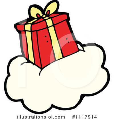 Christmas Present Clipart #1117914 by lineartestpilot