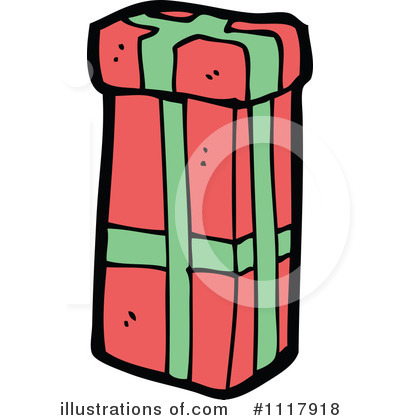 Christmas Gift Clipart #1117918 by lineartestpilot