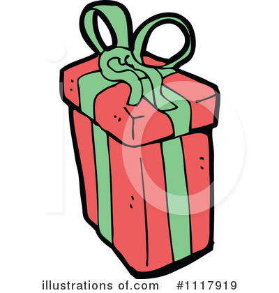 Christmas Gift Clipart #1117919 by lineartestpilot