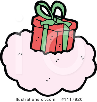 Royalty-Free (RF) Christmas Gift Clipart Illustration by lineartestpilot - Stock Sample #1117920