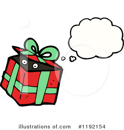 Royalty-Free (RF) Christmas Gift Clipart Illustration by lineartestpilot - Stock Sample #1192154