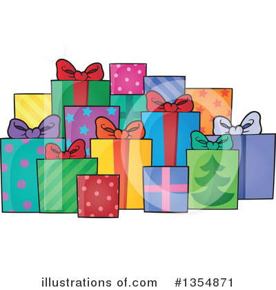 Christmas Gift Clipart #1127815 - Illustration by visekart