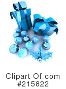Christmas Gifts Clipart #215822 by KJ Pargeter