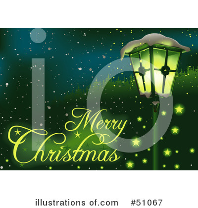 Royalty-Free (RF) Christmas Greeting Clipart Illustration by dero - Stock Sample #51067