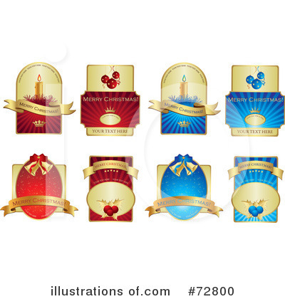 Christmas Baubles Clipart #72800 by Eugene