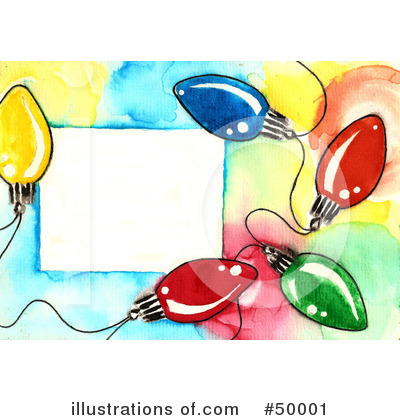 Royalty-Free (RF) Christmas Lights Clipart Illustration by LoopyLand - Stock Sample #50001