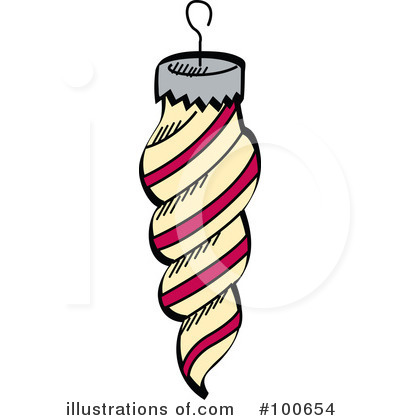 Royalty-Free (RF) Christmas Ornament Clipart Illustration by Andy Nortnik - Stock Sample #100654