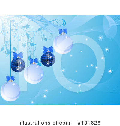 Royalty-Free (RF) Christmas Ornament Clipart Illustration by elaineitalia - Stock Sample #101826