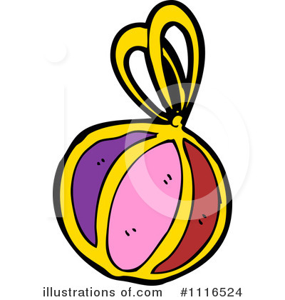 Royalty-Free (RF) Christmas Ornament Clipart Illustration by lineartestpilot - Stock Sample #1116524