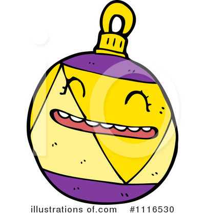 Royalty-Free (RF) Christmas Ornament Clipart Illustration by lineartestpilot - Stock Sample #1116530