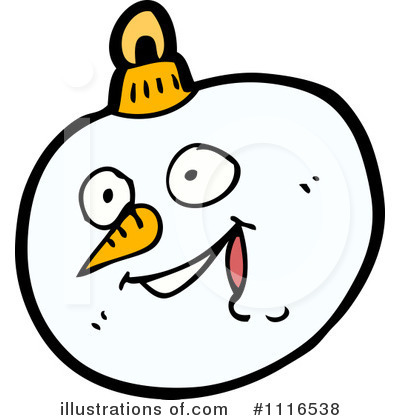 Snowman Ornament Clipart #1116538 by lineartestpilot