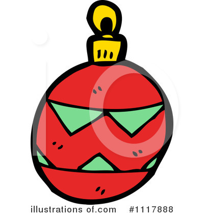Royalty-Free (RF) Christmas Ornament Clipart Illustration by lineartestpilot - Stock Sample #1117888