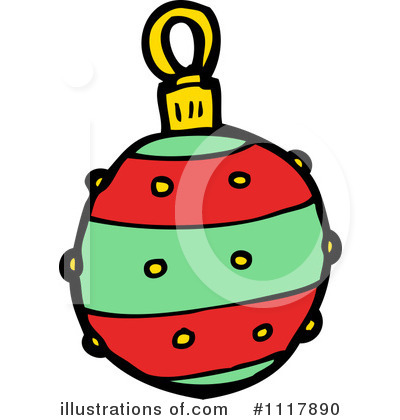 Christmas Ornament Clipart #1117890 by lineartestpilot
