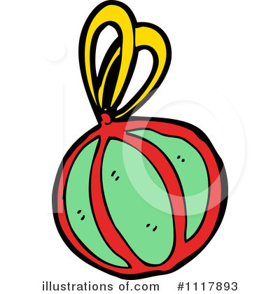 Royalty-Free (RF) Christmas Ornament Clipart Illustration by lineartestpilot - Stock Sample #1117893