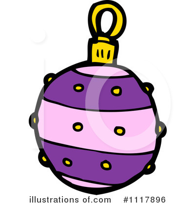 Royalty-Free (RF) Christmas Ornament Clipart Illustration by lineartestpilot - Stock Sample #1117896