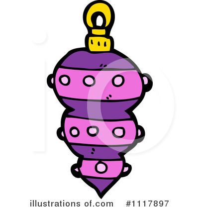 Royalty-Free (RF) Christmas Ornament Clipart Illustration by lineartestpilot - Stock Sample #1117897