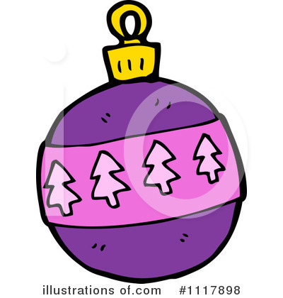 Royalty-Free (RF) Christmas Ornament Clipart Illustration by lineartestpilot - Stock Sample #1117898