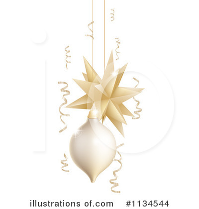 Royalty-Free (RF) Christmas Ornament Clipart Illustration by AtStockIllustration - Stock Sample #1134544