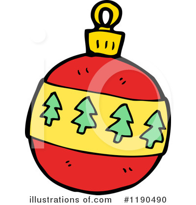 Royalty-Free (RF) Christmas Ornament Clipart Illustration by lineartestpilot - Stock Sample #1190490