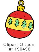 Christmas Ornament Clipart #1190490 by lineartestpilot