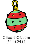 Christmas Ornament Clipart #1190491 by lineartestpilot
