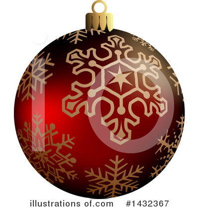 Royalty-Free (RF) Christmas Ornament Clipart Illustration by dero - Stock Sample #1432367