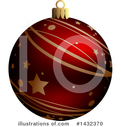 Royalty-Free (RF) Christmas Ornament Clipart Illustration by dero - Stock Sample #1432370